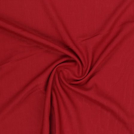 Adaa Bazaar Women's Maroon Plain Rayon Fabric ₹ 210 Per Metre