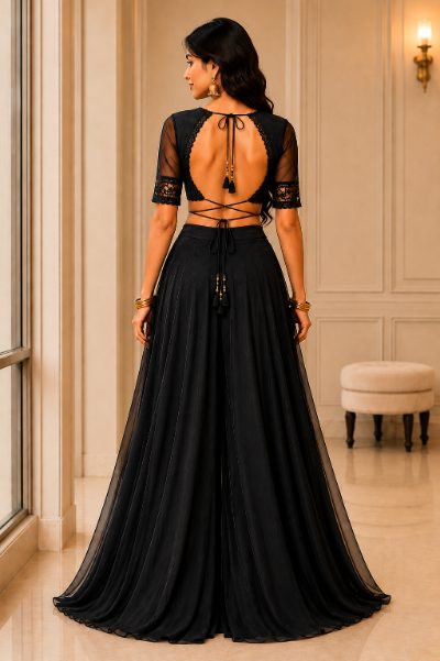 Women Sharara Blouse Set Perfect for Party or Festive in Any Weather
