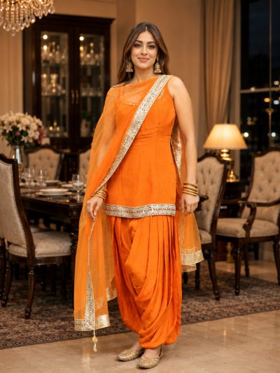 Adaa Bazaar Women's Patiala Suit Salwar Punjabi Suits