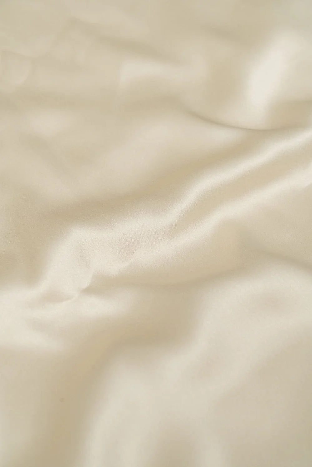 Adaa Bazaar Women's Cream Dyed Satin Fabric ₹ 145 Per Metre