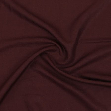Adaa Bazaar Women's Brown Plain Rayon Fabric ₹ 210 Per Metre