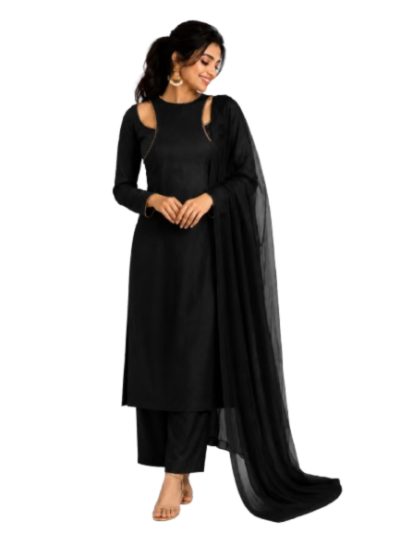 Adaa Bazaar Women's Halter Neck Kurta Set for Festive & Casual Wear