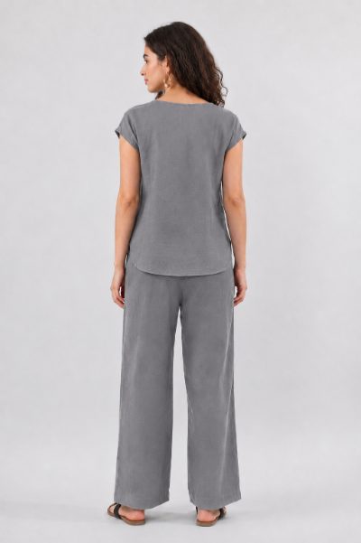 Adaa Bazaar Women's Cotton Cambric Co-Ord Set for Daily Wear