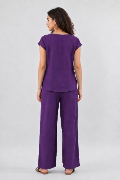 Adaa Bazaar Women's Cotton Cambric Co-Ord Set for Daily Wear