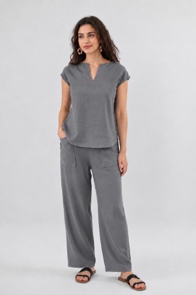 Adaa Bazaar Women's Cotton Cambric Co-Ord Set for Daily Wear