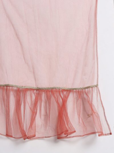 Adaa Bazaar Women's Readymade Anarkali Suit with Dupatta