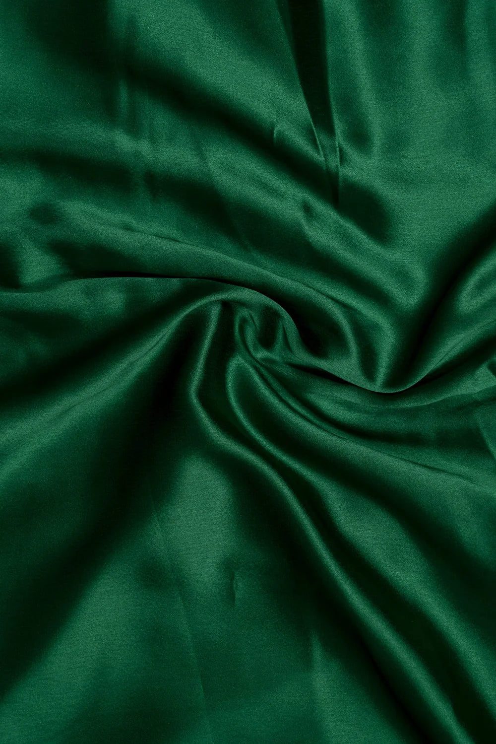 Adaa Bazaar Women's Parrot Green Dyed Satin Fabric ₹ 145 Per Metre