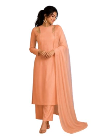Adaa Bazaar Women's Halter Neck Kurta Set for Festive & Casual Wear