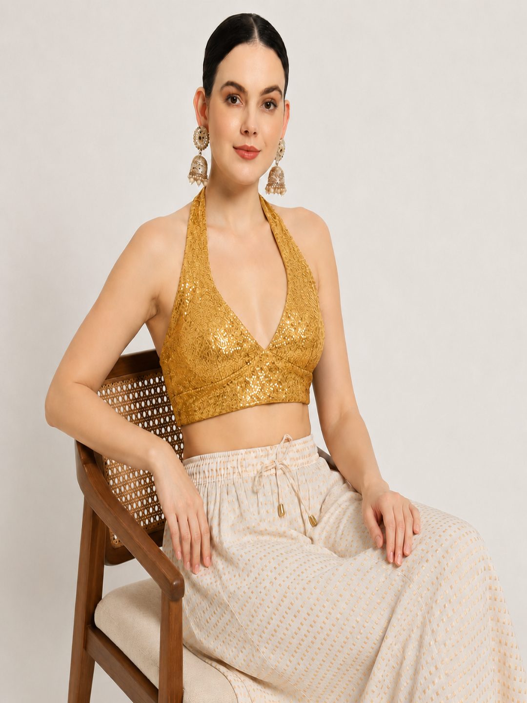 Sequins Party Wear Blouse