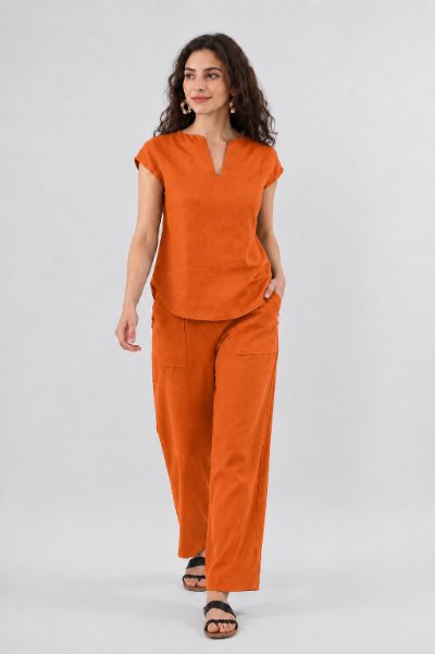 Adaa Bazaar Women's Cotton Cambric Co-Ord Set for Daily Wear