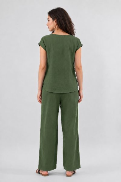 Adaa Bazaar Women's Cotton Cambric Co-Ord Set for Daily Wear