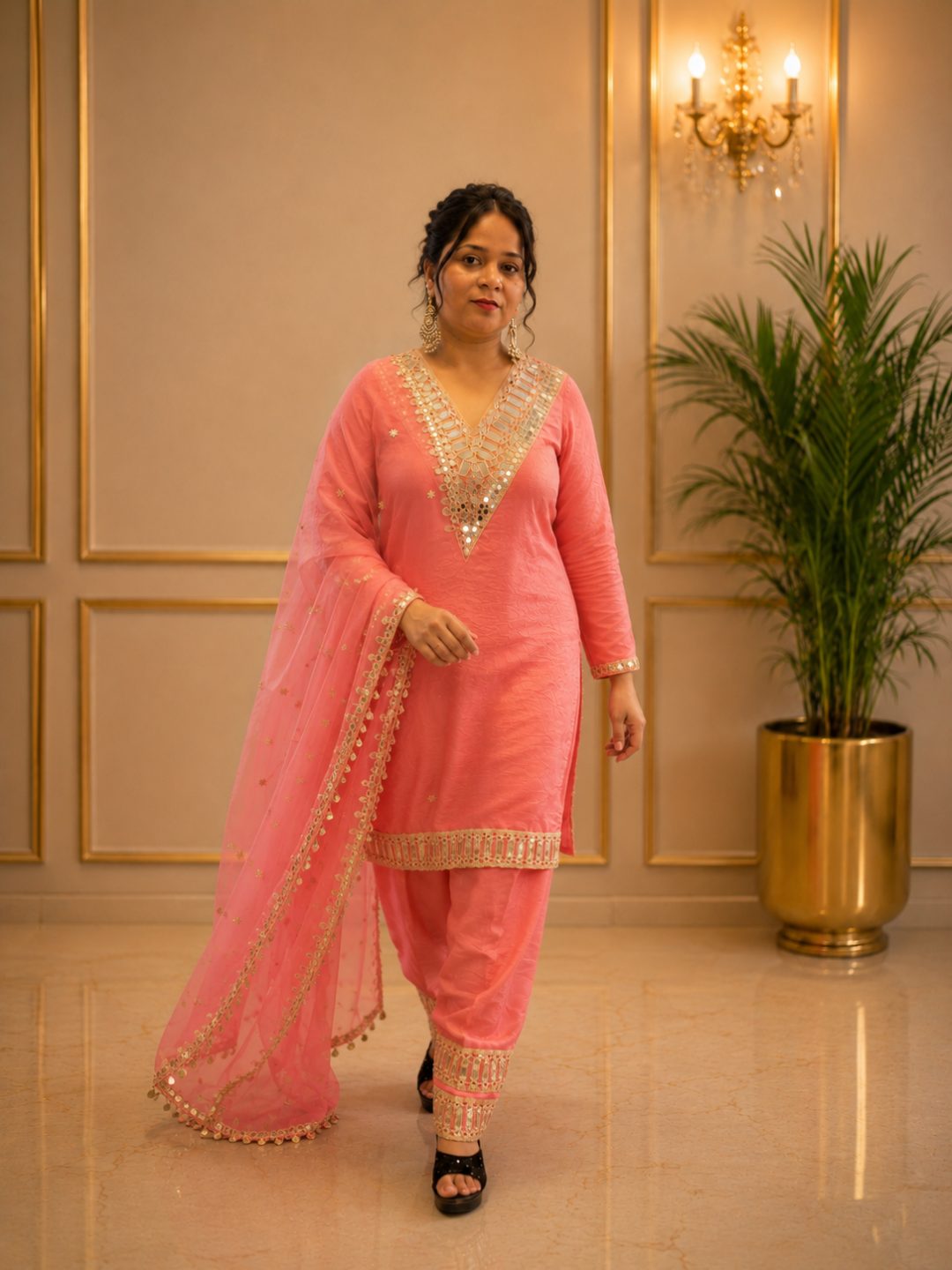 Suit With Dupatta
