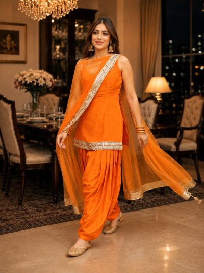 Adaa Bazaar Women's Patiala Suit Salwar Punjabi Suits